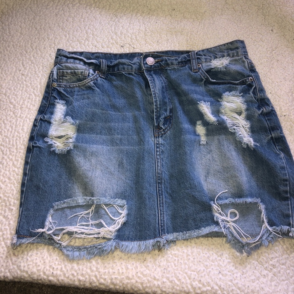 Jean skirt